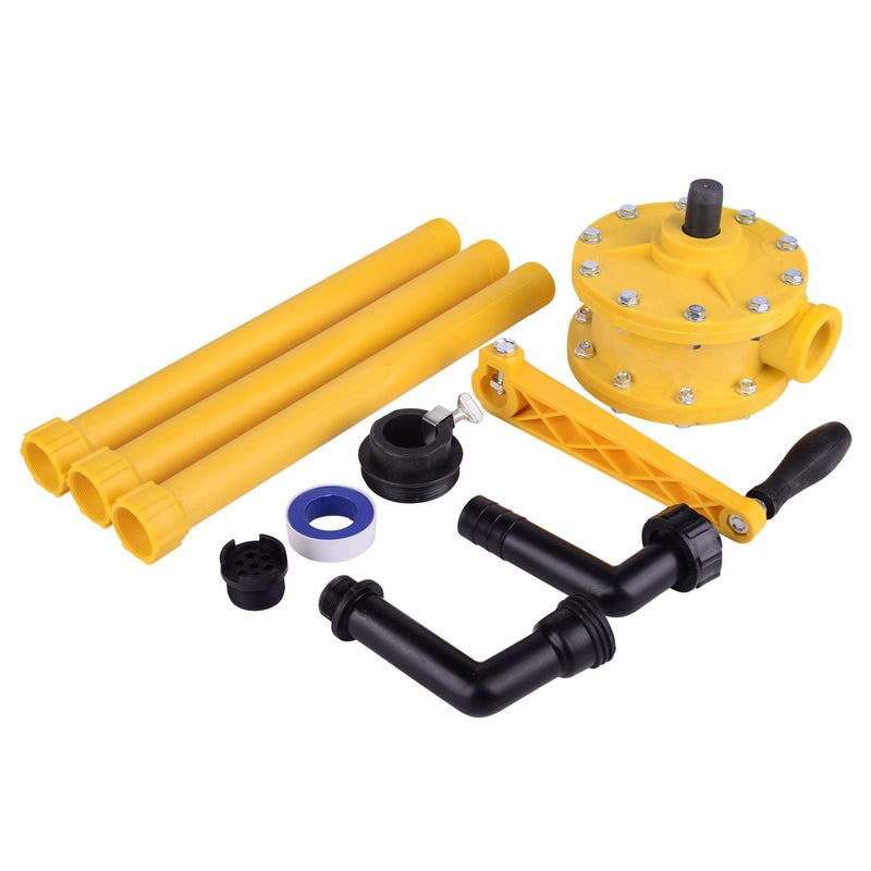 Trupow Plastic Polypropylene Hand Rotary Transfer Drum Barrel Pump - Image 2